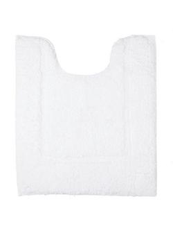 John Lewis Micro-Fresh Deep Pile Pedestal Mat, White