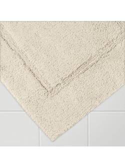 John Lewis Micro-Fresh Deep Pile Pedestal Mat - view 2, Linen