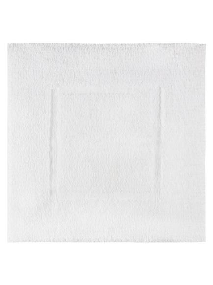 John Lewis Micro-Fresh Deep Pile Shower Mat, White