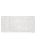 John Lewis Extra Large Deep Pile Bath Mat, White