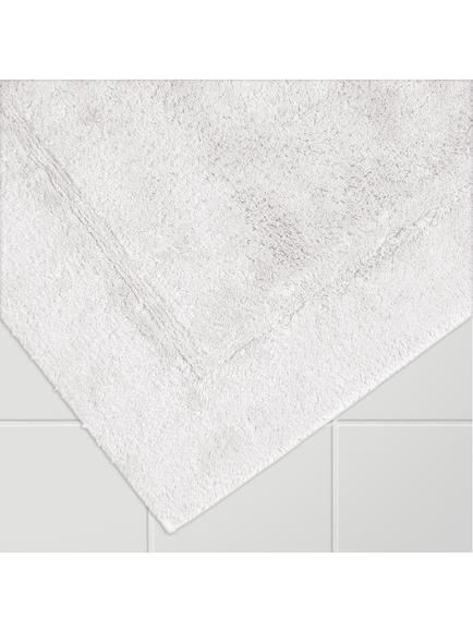 John Lewis Micro-Fresh Extra Large Deep Pile Bath Mat - view 2, White