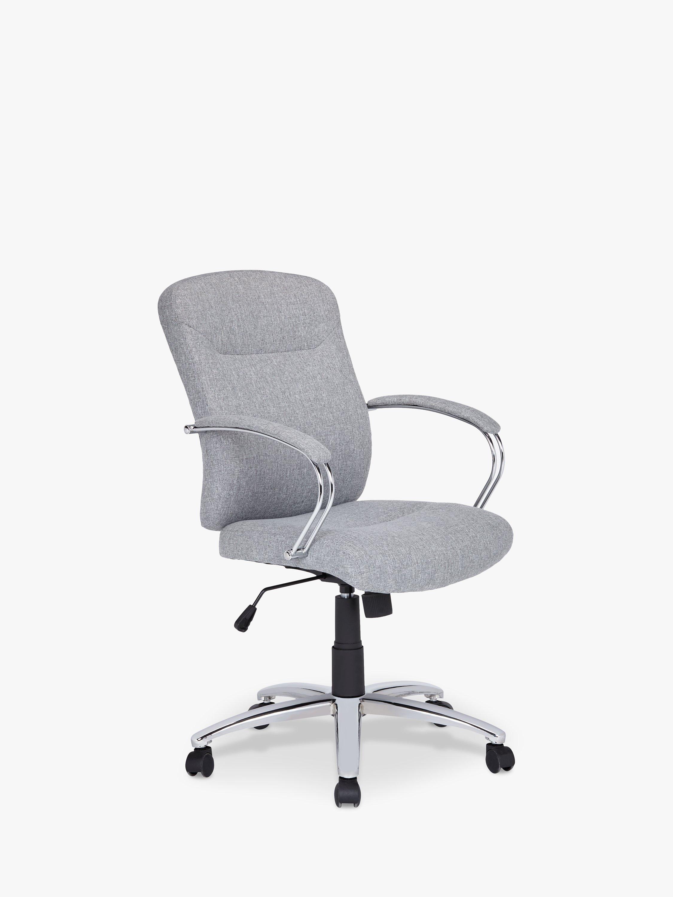 John Lewis ANYDAY Warner Fabric Office Chair, Grey