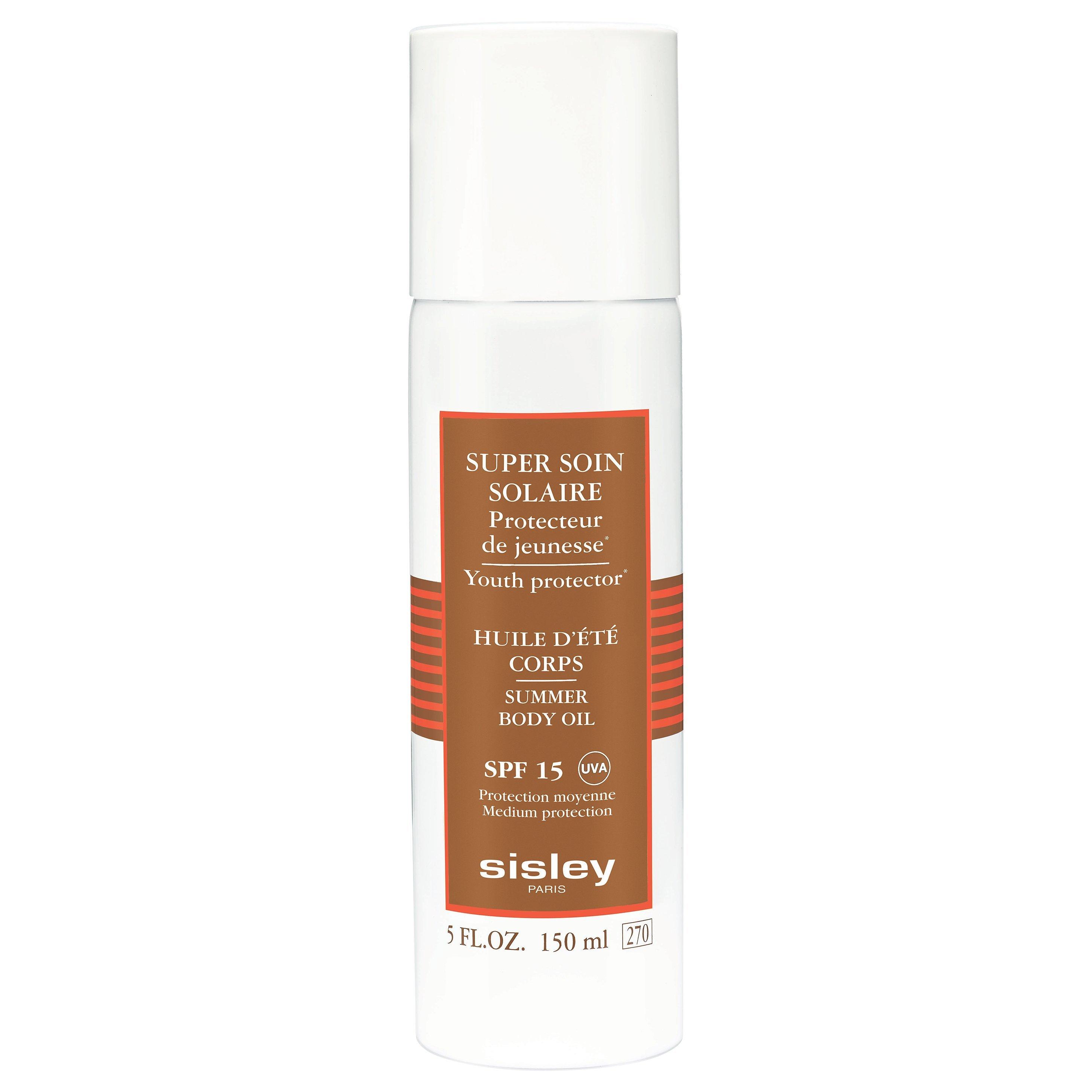 Sisley-Paris Super Soin Solaire Silky Body Oil Sun Care SPF 15, 150ml