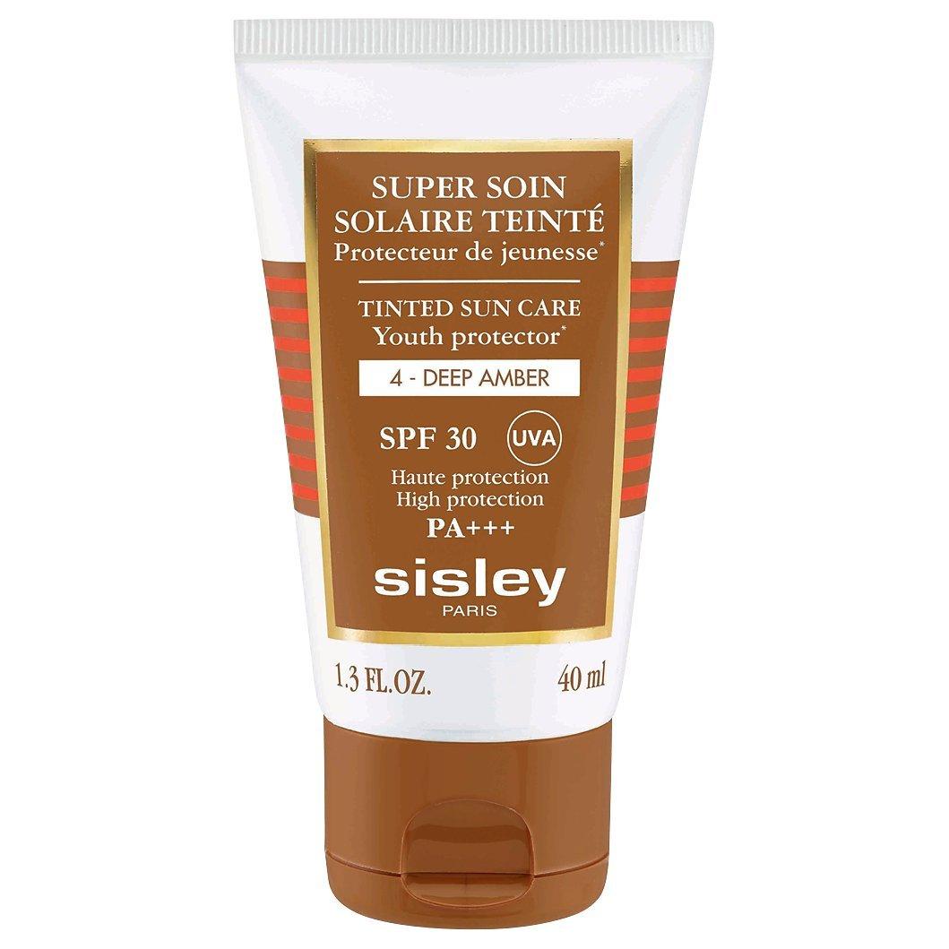 Product image 1 of 1, which shows Sisley-Paris Super Soin Solaire Tinted Sun Care SPF 30, 4 Deep Amber