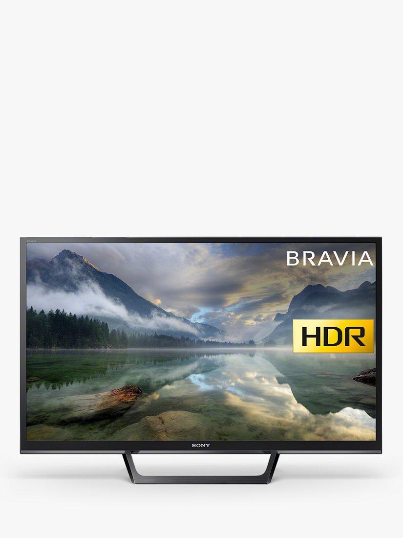 Sony Bravia KDL32WE613 LED HDR HD Ready 720p Smart TV, 32 inch with  Freeview Play & Cable Management, Black