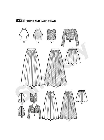 Simplicity Women's Dress Sewing Pattern, 8328 - view 2, 