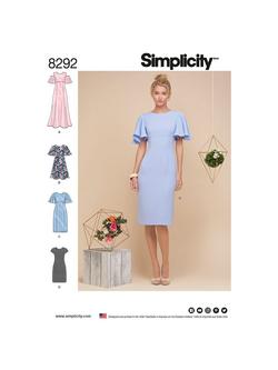 Simplicity Women's Dress Sewing Pattern, 8292, 