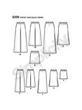 Simplicity Women's Wrap Skirt and Trousers Sewing Pattern, 8299