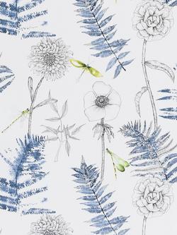 Designers Guild Acanthus Wallpaper, Indigo Pdg1022/01