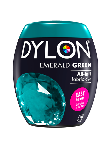 DYLON All-In-1 Fabric Dye Pod, 350g, Emerald