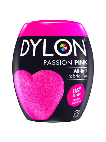 DYLON All-In-1 Fabric Dye Pod, 350g, Passion Pink