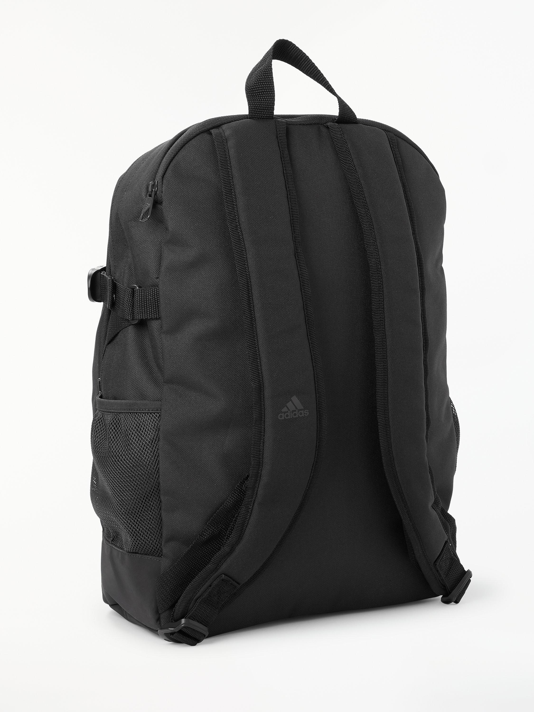 Adidas 3 stripe power backpack clearance