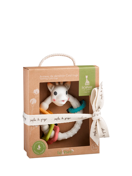 Sophie la girafe So'Pure Multi Textured Baby Teether - view 2, Multi