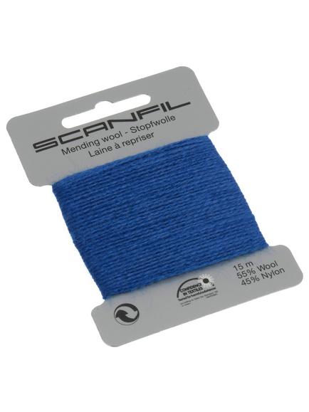 Scanfil Mending Wool, 15m, Royal Blue