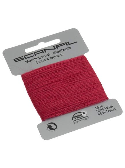 Scanfil Mending Wool, 15m, Wine