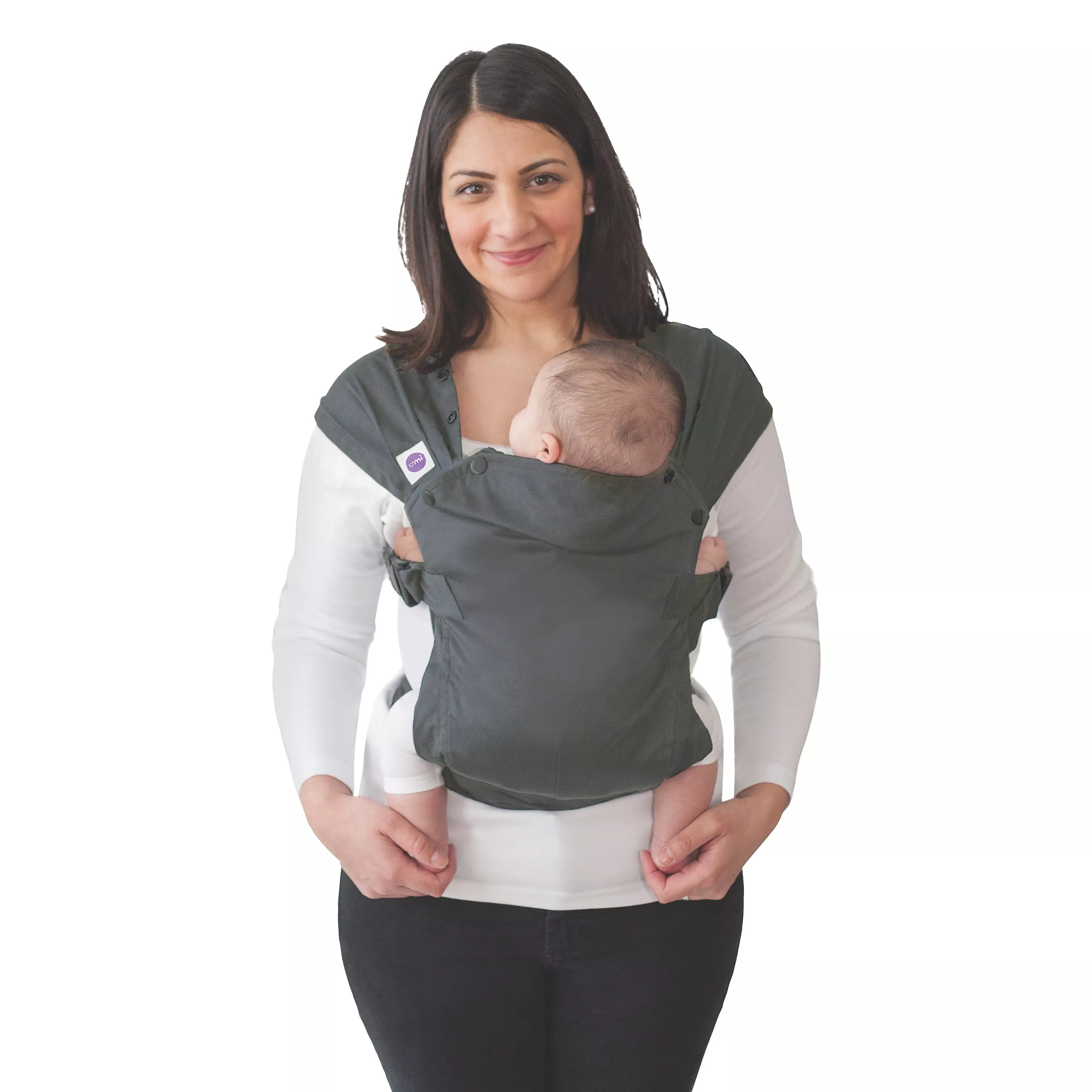 Izmi Baby Carrier Mid Grey