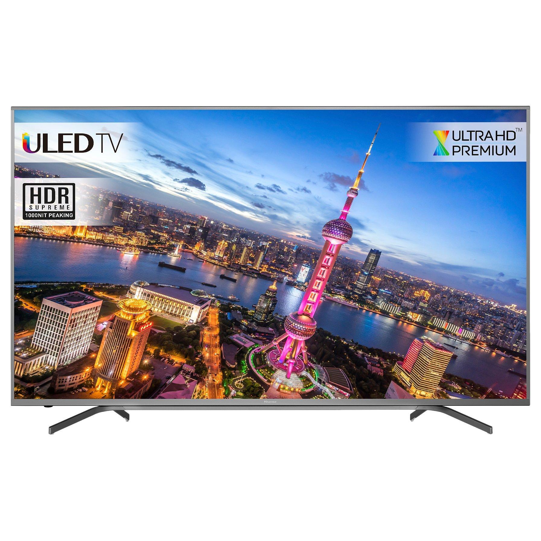 Hisense H70NU9700 ULED HDR 4K Ultra HD Smart TV, 70" with Freeview Play, Ultra HD Premium Certified, Grey
