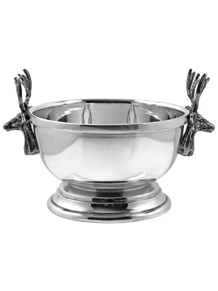 English Pewter Company Stag Nut Bowl, Pewter - view 2, Pewter