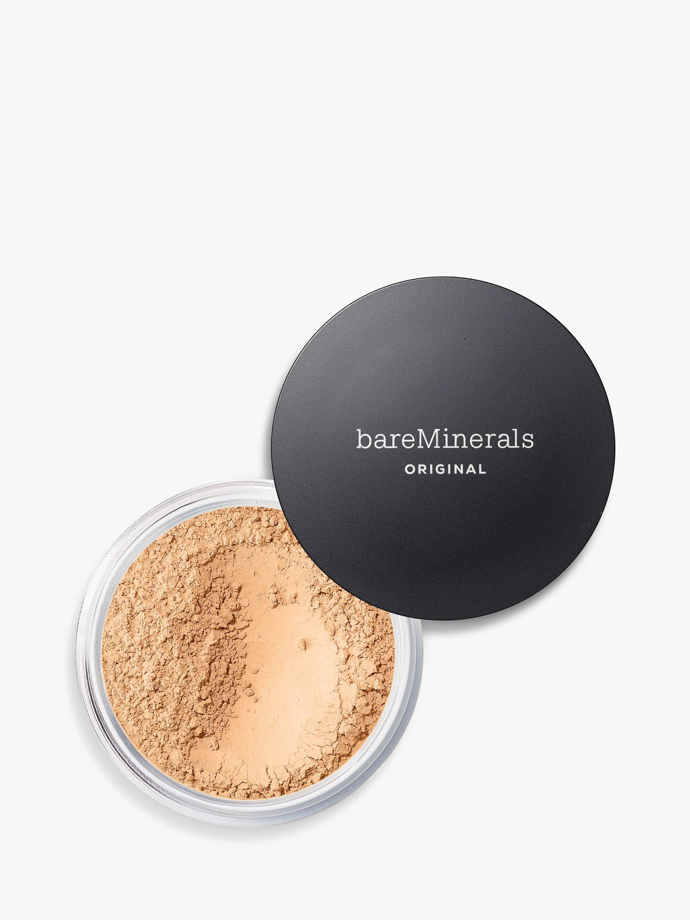 Product image 1 of 8, which shows bareMinerals ORIGINAL Loose Powder Foundation SPF 15, Golden Ivory 07
