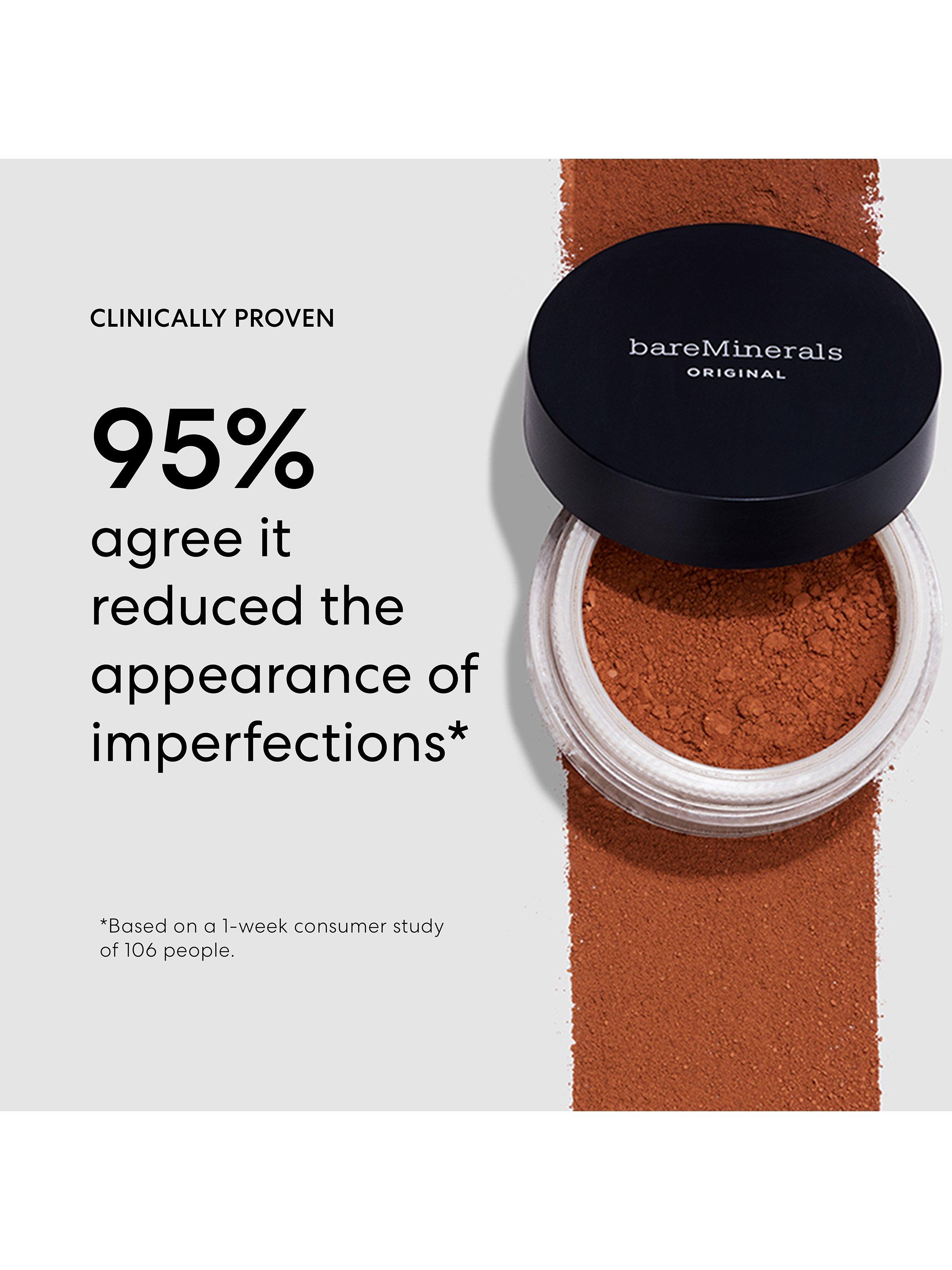 Product image 4 of 8, which shows bareMinerals ORIGINAL Loose Powder Foundation SPF 15, Golden Ivory 07