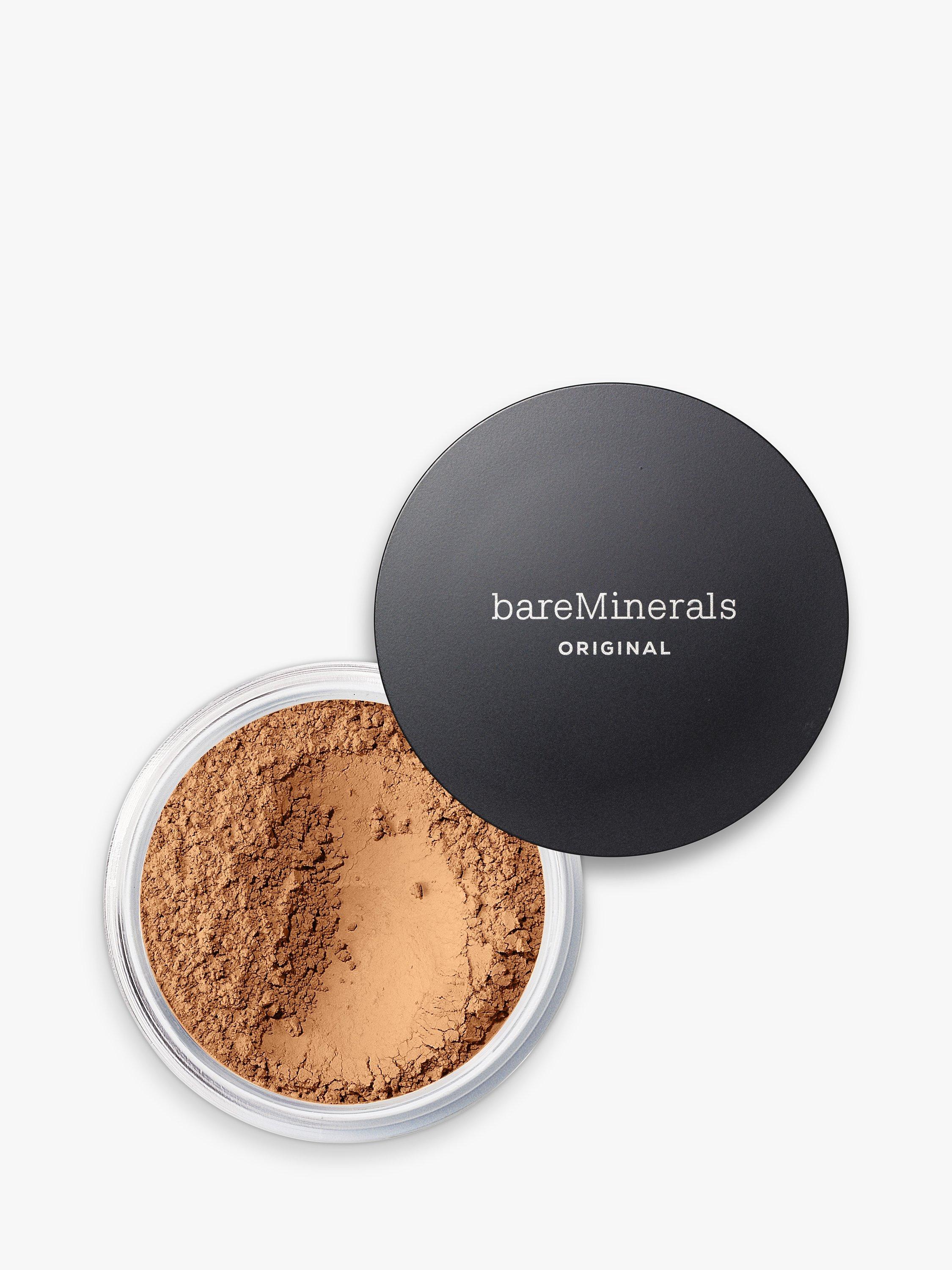 Product image 1 of 8, which shows bareMinerals ORIGINAL Loose Powder Foundation SPF 15, Neutral Tan 21