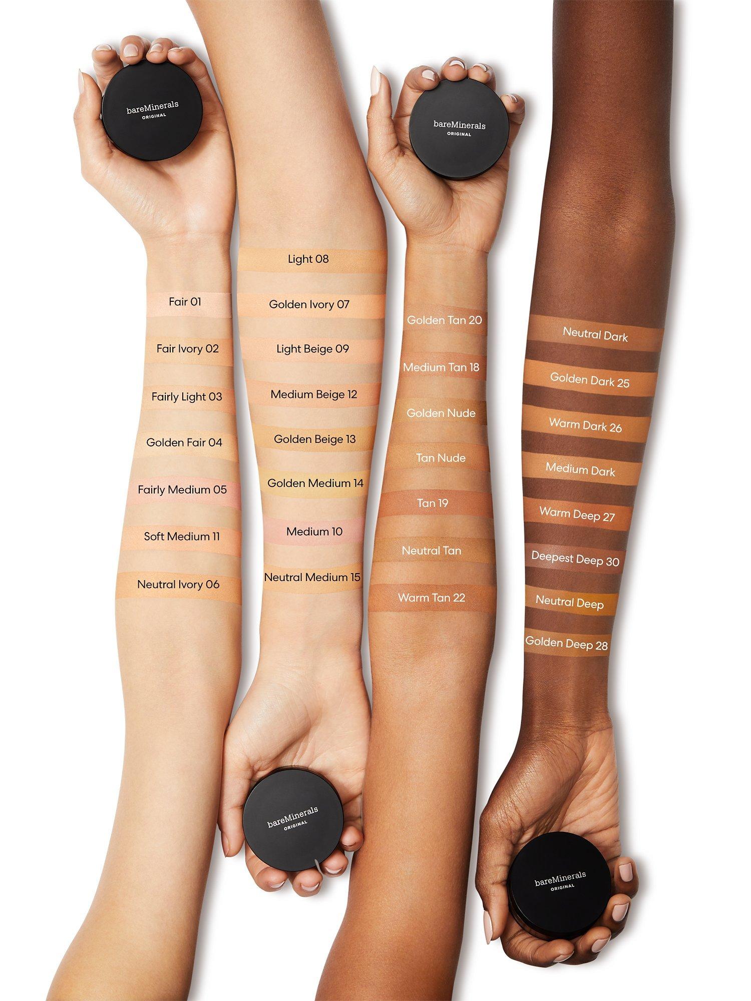 Product image 6 of 8, which shows bareMinerals ORIGINAL Loose Powder Foundation SPF 15, Neutral Tan 21