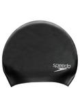 Speedo Long Hair Swimming Cap, Black