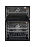 AEG DCE731110M Built In Electric Double Oven, Stainless Steel