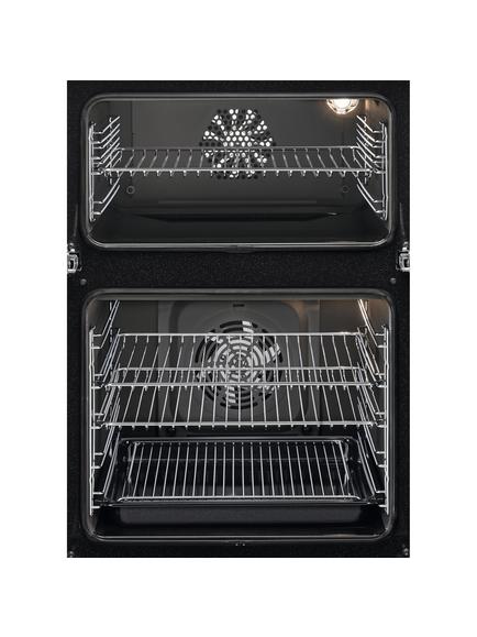AEG DCE731110M Built In Electric Double Oven, Stainless Steel - view 2, Stainless Steel