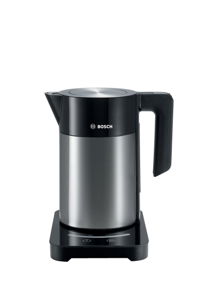 Bosch TWK7203GB Sky Variable Temperature Kettle, 1.7L, Black/Silver