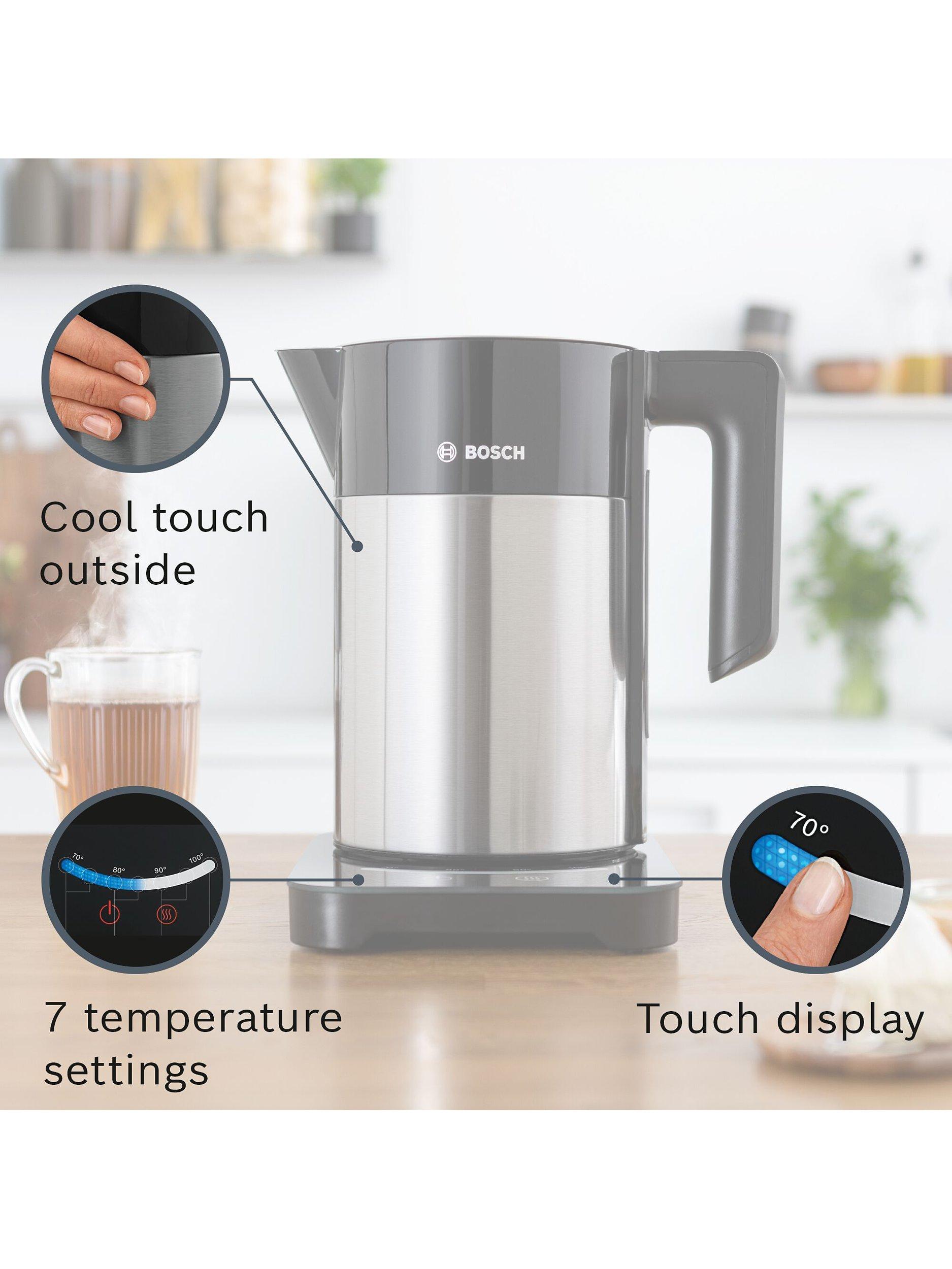 Bosch TWK7203GB Sky Variable Temperature Kettle 1.7L Black