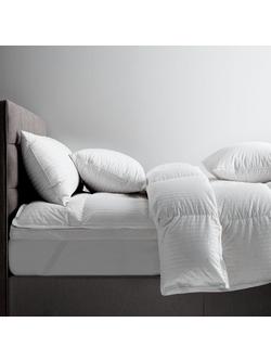 John Lewis Natural Collection Hungarian Goose Down Standard Pillow, Firm (5), White