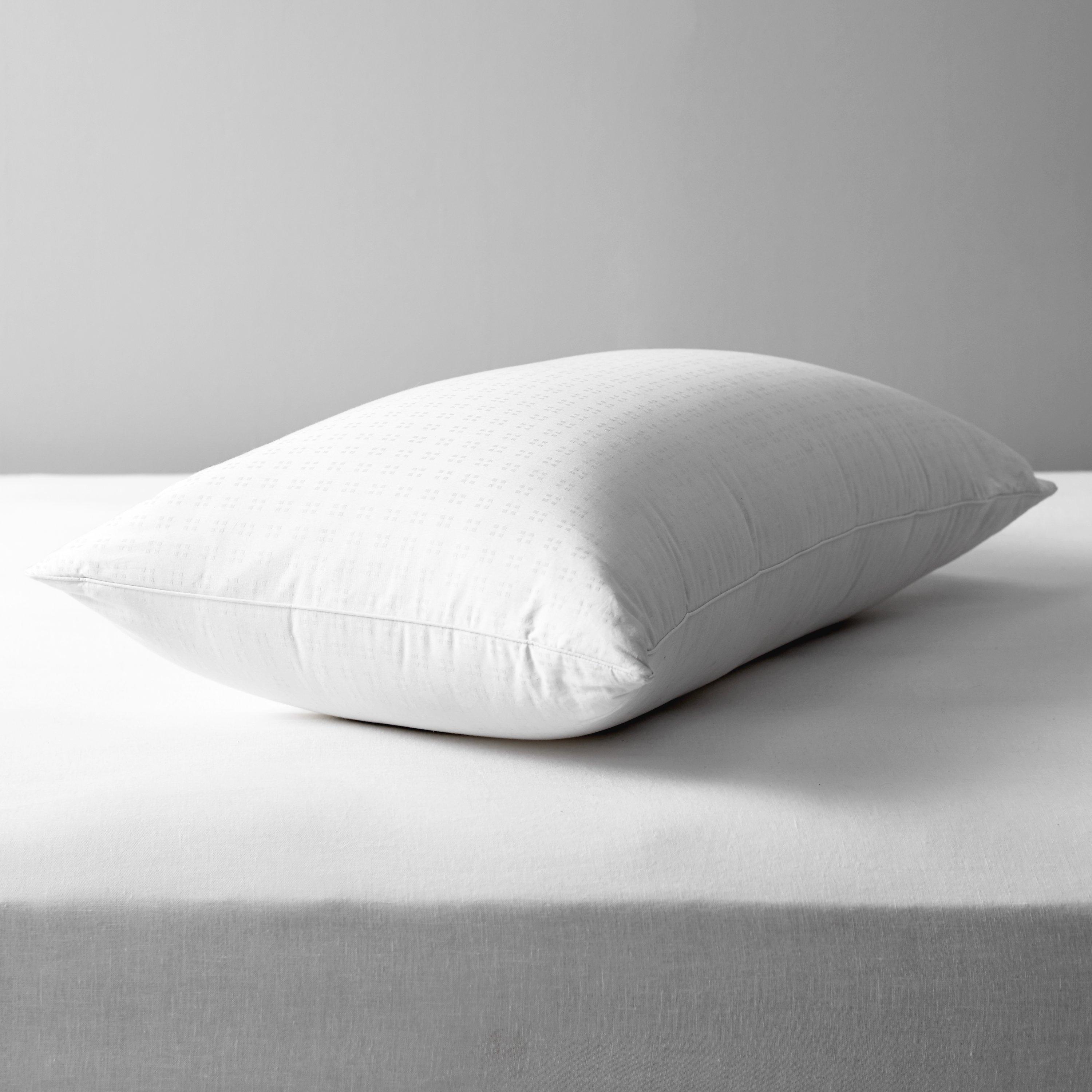 John Lewis & Partners Natural Collection Siberian Goose Down Standard Pillow, Medium