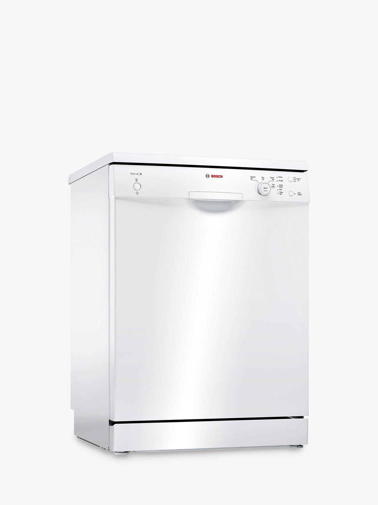 Bosch Serie 2 SMS24AW01G Freestanding Dishwasher, White