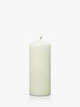 Charles Farris Altar Pillar Candle, H20cm, Ivory