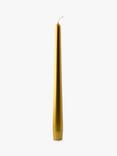 Charles Farris Tapered Dinner Candles, Pack of 12, Gold