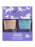 Nails Inc Sparkle Like a Unicorn Nail Polish Duo Kit, 2 x 14ml