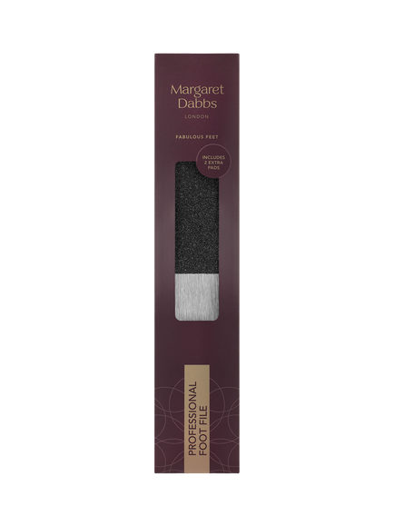 Margaret Dabbs London Professional Foot File With Replacement Pads, 