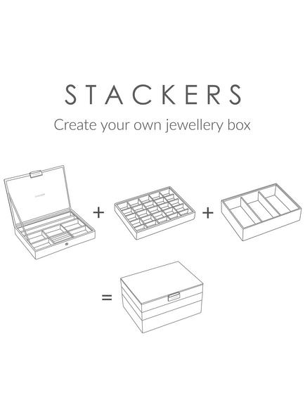 Stackers Classic Trinket Layer - view 2, Dusky Blue