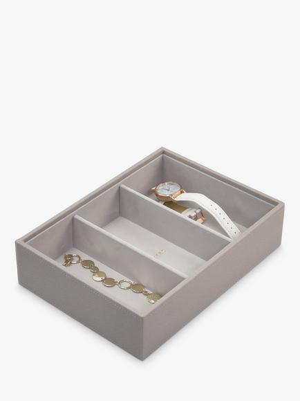 Stackers Classic Watch & Accessories Layer, Taupe