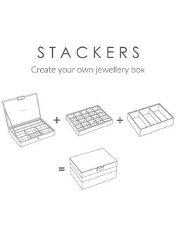 Stackers Classic Jewellery Box Lid - view 2, Blush Pink