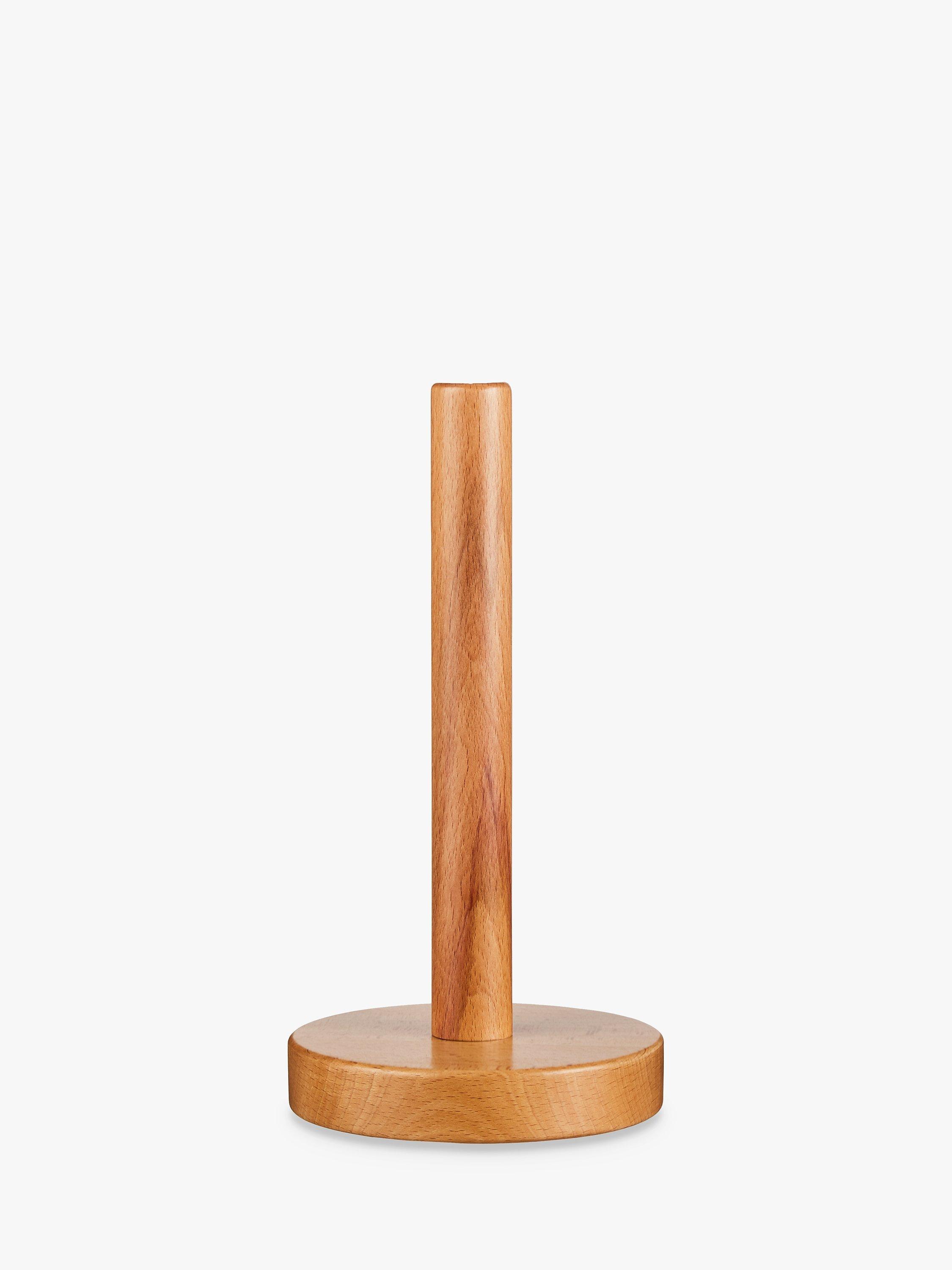 John Lewis Modern Country Beech Paper Towel Holder Natural