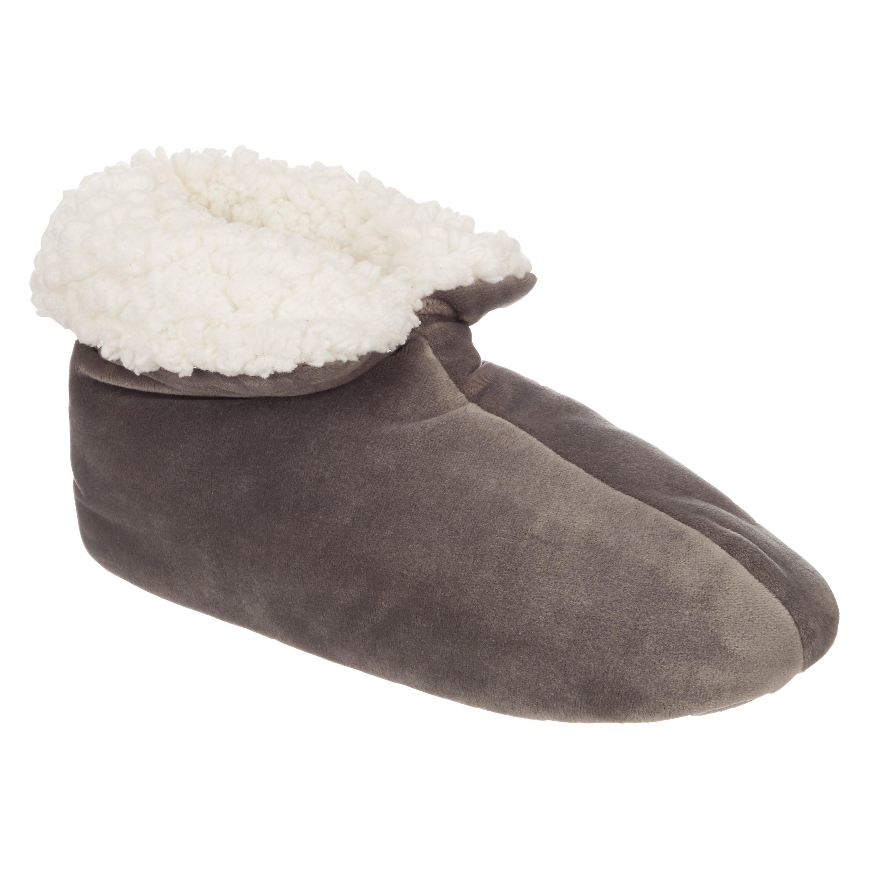 John Lewis Faux Sheepskin Foot Duvets, Grey
