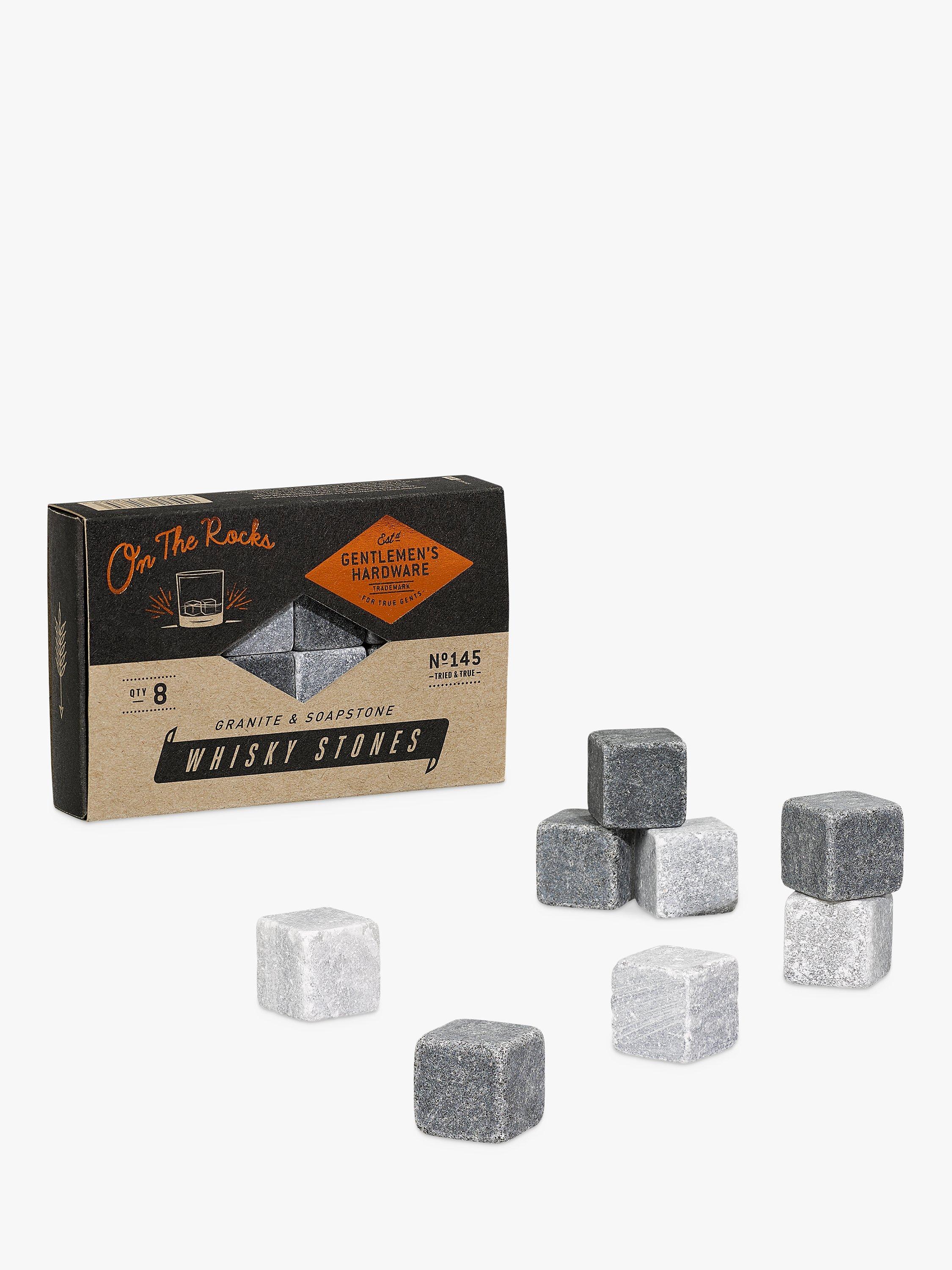 Gentlemen's Hardware Whiskey Stones, Set of 8