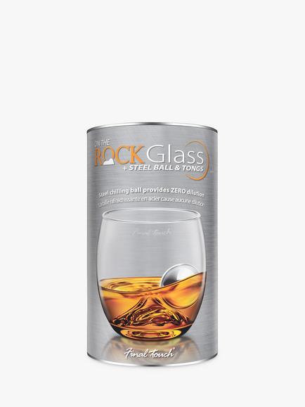 Final Touch On the Rock Glass Set - view 2, Clear