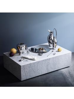 Georg Jensen Sky Cocktail Shaker, Stirring Spoon and Jigger Gift Set - view 2, Silver