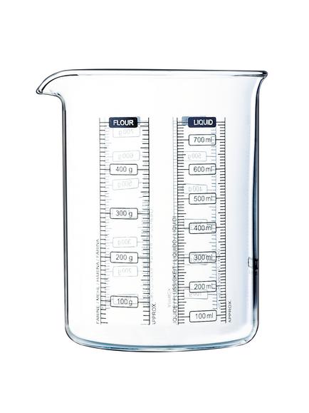 Pyrex Measure and Mix Jug, 750ml, Clear, Clear