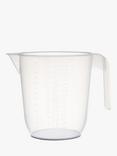 John Lewis Plastic Measuring Jug, 2L