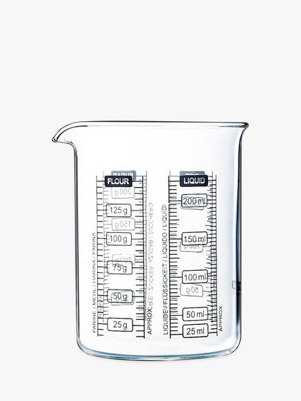 Pyrex Measure and Mix Jug, 250ml, Clear, Clear