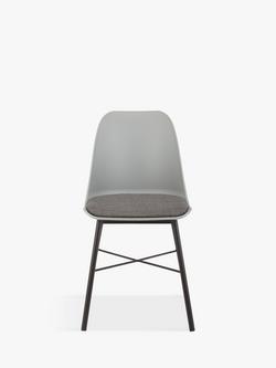 John Lewis Whistler Dining Chair - view 2, Dusty Grey